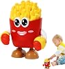 Robot Toys - Smart Robot - Electric Doll with Music French Fries Design Toddler Companion for Student Adult Birthday Travel Home