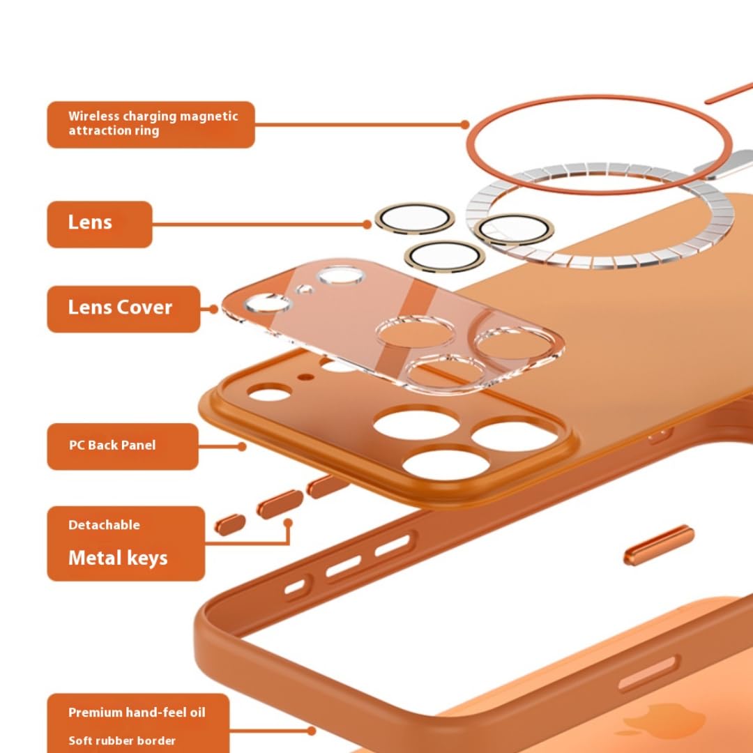 Custodia Liquid Comfort Touch per iPhone 17, con ampia finestra in vetro e chiusura magnetica (per iPhone 17/nero)