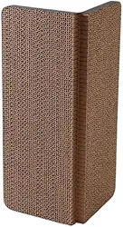 JAMBO PET Arranhador De Canto Sofá Parede Para Gatos Em Papelão Kraft