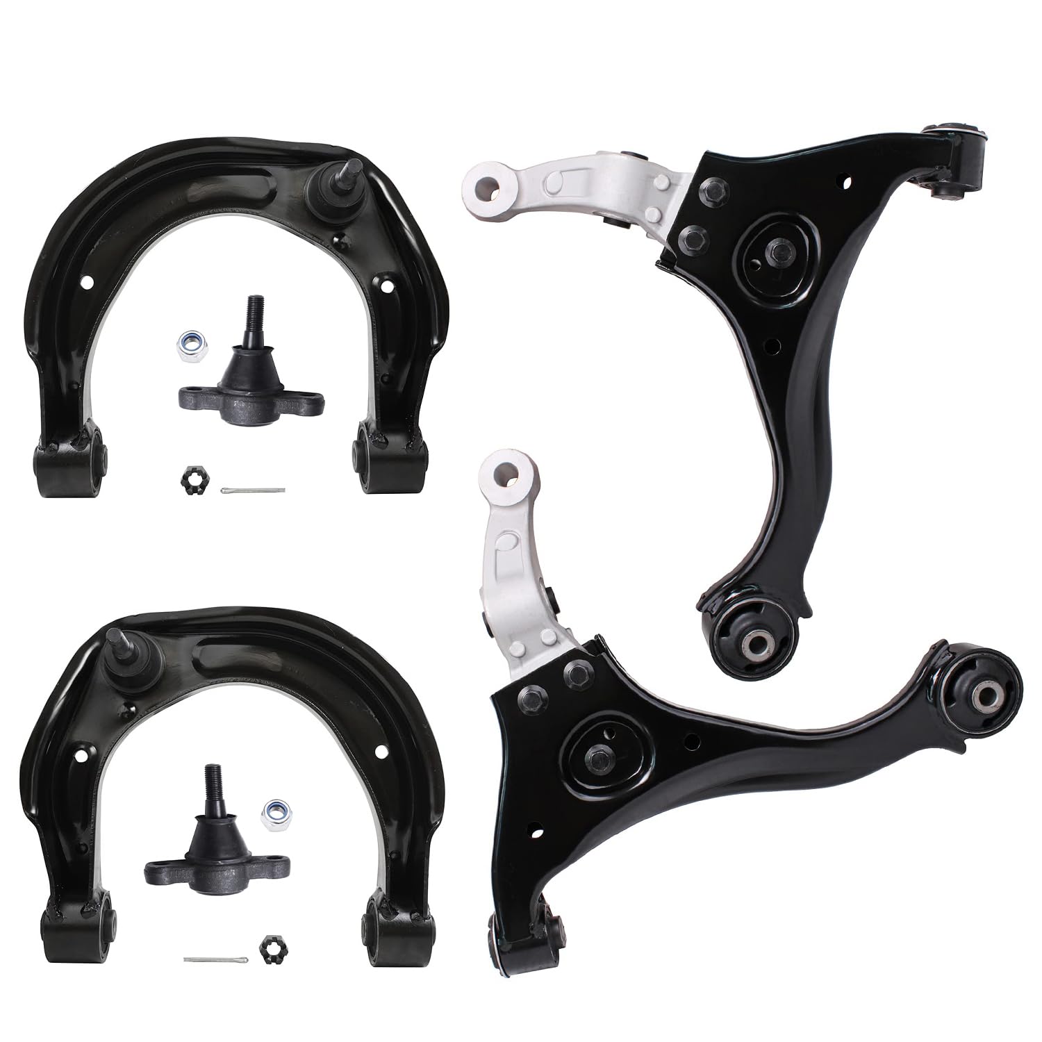Detroit Axle - 6pc Front End Control Arms Kit for 2006-2010 Hyundai Sonata