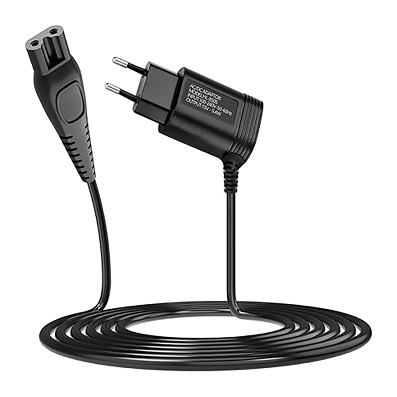 Adattatore for Caricabatterie Da Viaggio | 3 Tipi Di Alimentatore A | Compatibile con i rasoi elettrici Philips Multi Series(EU plug A00390)