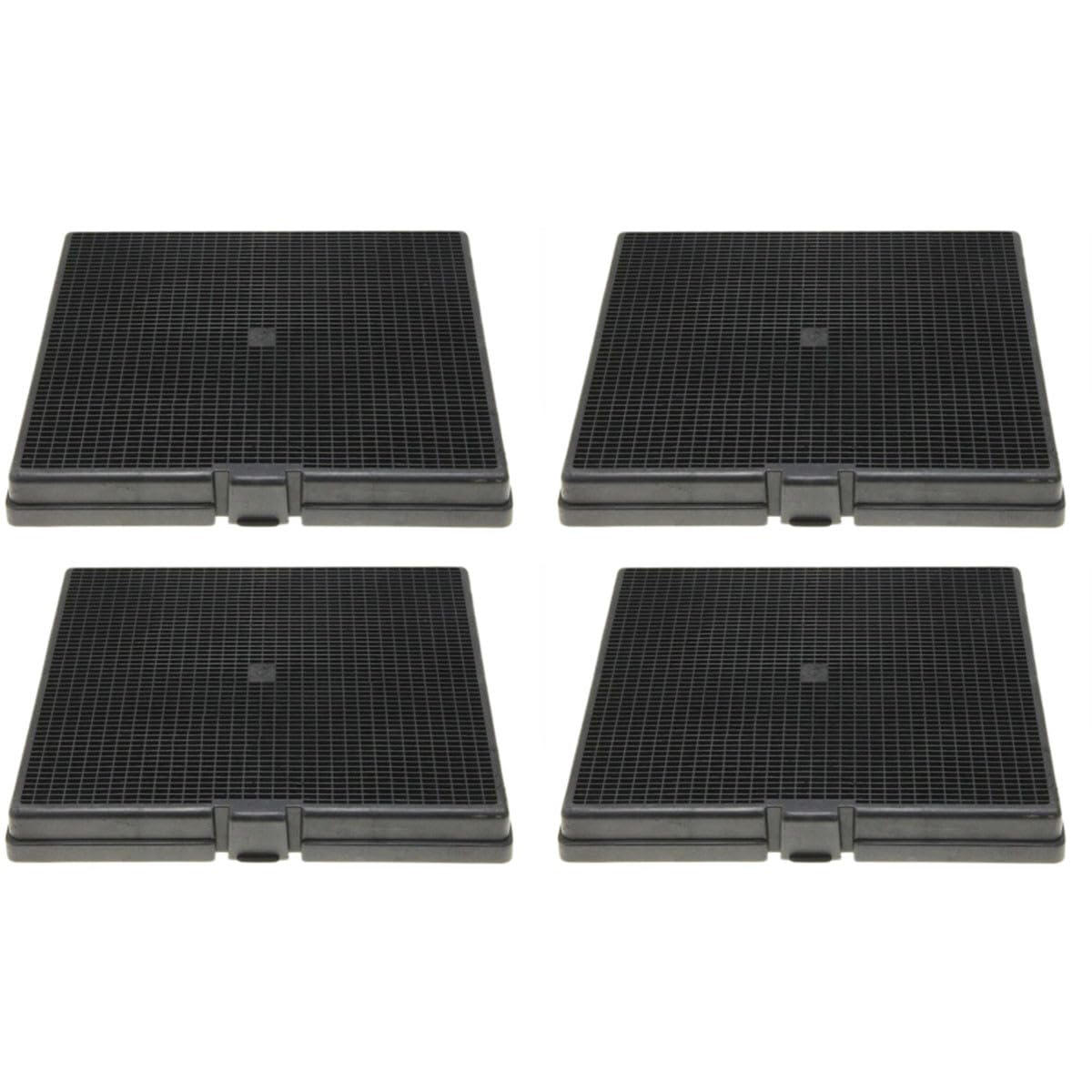 SOS Accessoire Lot de quatre filtres charbon D241 CA240S Hotte 49002532, CHF007/1 ROSIERES
