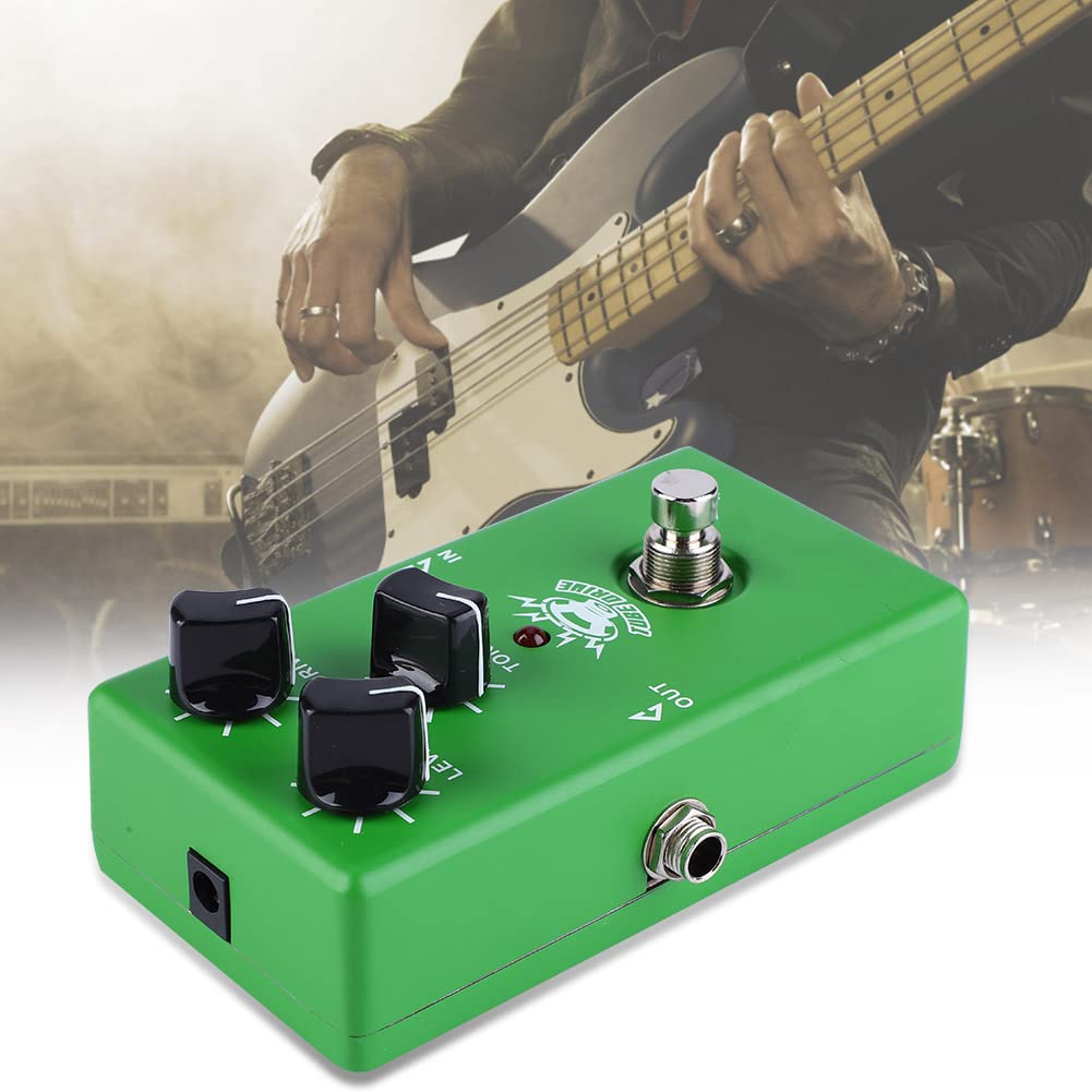 Gitara elektryczna Tube Drive Overdrive Efekt monoblokowy Ciepłe, naturalne bluesowe wzmocnienie sprzętowe Straightway LED 9V Black