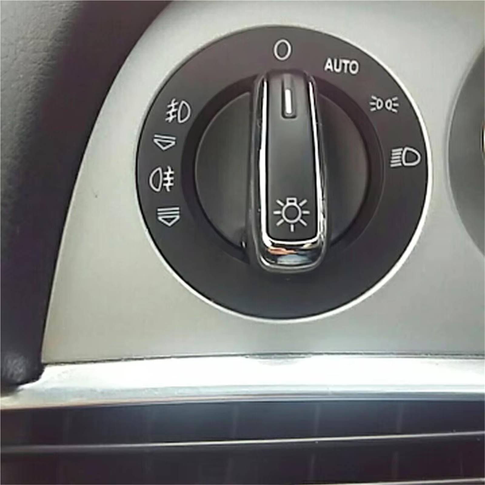 Interruptor De Control De Niebla Cromado Coche Para Q7 2005-2013
