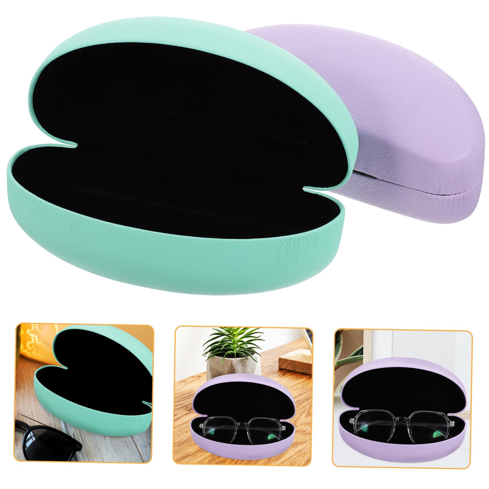 SHERCHPRY 8 Piezas Estuche Para Gafas De Sol Estuche Para Gafas De Sol Gafas De Sol De Moda Sobre Gafas Gafas De Sol Gafas De Sol Estuche De Vidrio Para Mujer Estuche Protector Para Gafas