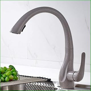 Taps,Faucet Bathroom/Kitchen Faucet Tap,Can Pull Spin,Hot and Cold Faucet,Nano Surface Rotate WaterTap Mixer