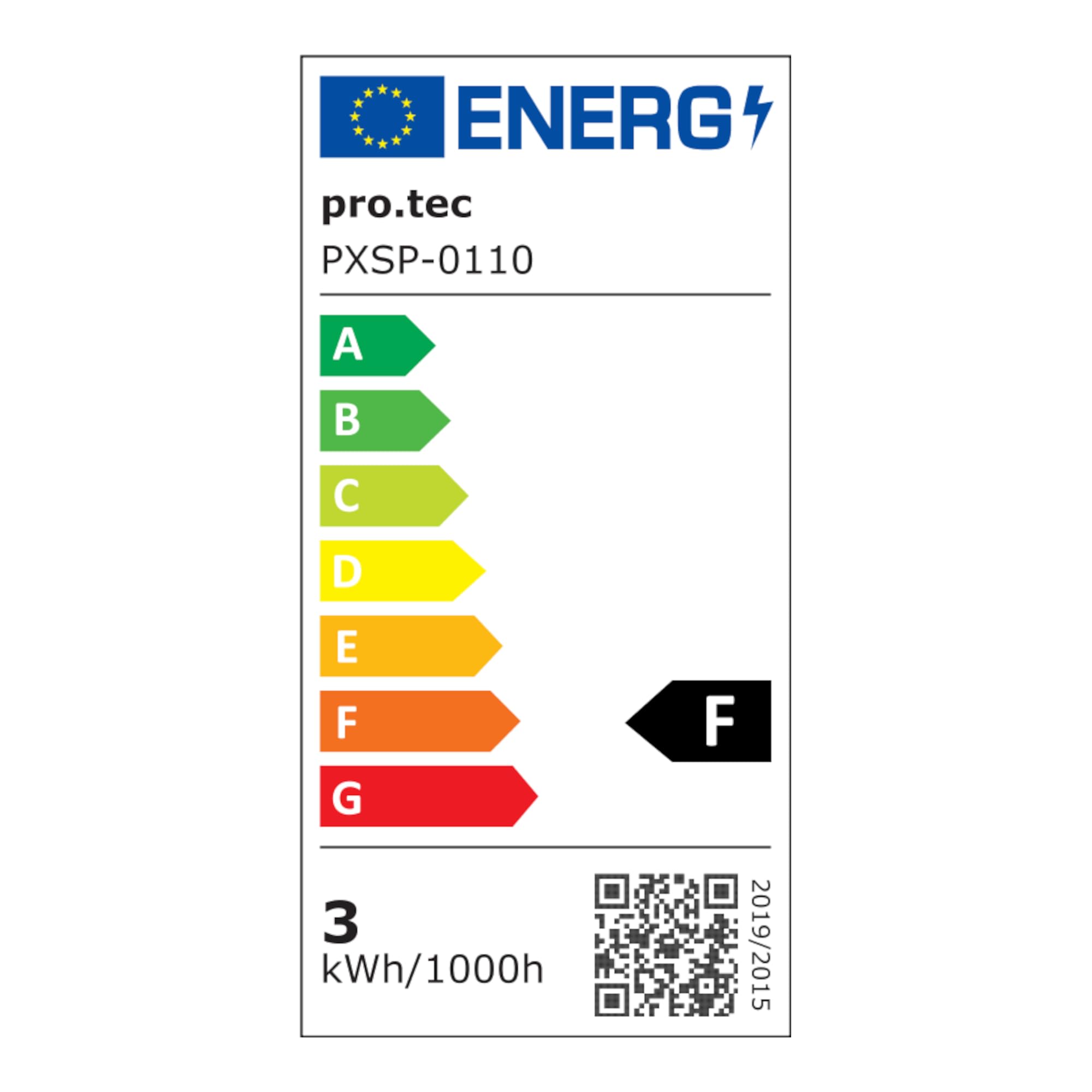 pro.tec Espejo de Pared con LED IP65 para Baño con Antivaho Lupa Reloj Instalación Vertical 3 Opciones de Temperatura de Luz Blanca Interruptor Táctil Aluminio 80 x 60 cm - Blanco