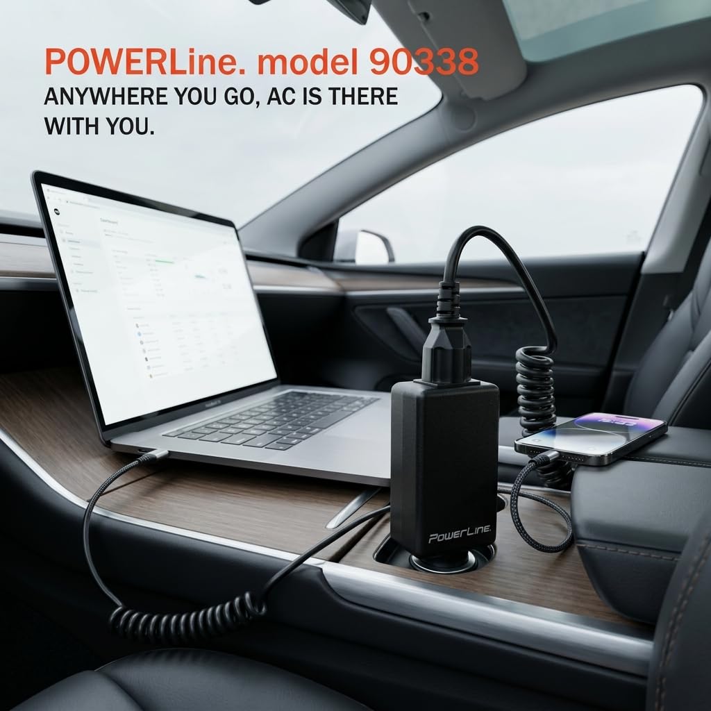 Amazon.com: PowerLine 75 Watt Vehicle Power Socket DC/AC Inverter