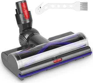 Cepillo High Torque para Dyson V7 V8 V10 V11 V15 SV10 SV11 SV12 SV14 Aspiradoras, Potencia de succión ajustable, Cepillo Motorizado para parquet suelos duros y alfombras