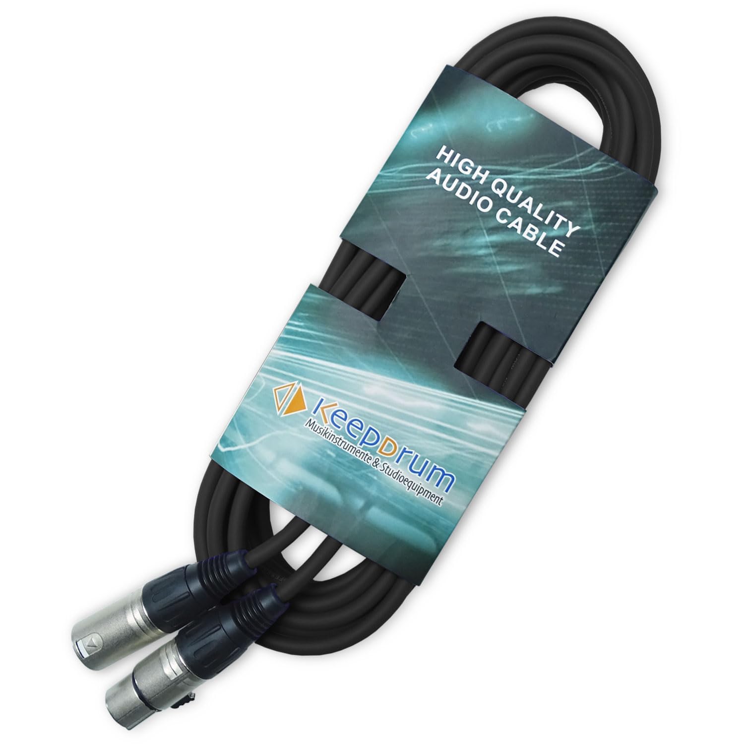 Câble Studio Professionnel Enoaudio Mogami 2534 Quad - XLR Femelle Vers Jack TRS 6.35 Mm, 1.5 M, Neutrik Or Câble Haute Fidélité