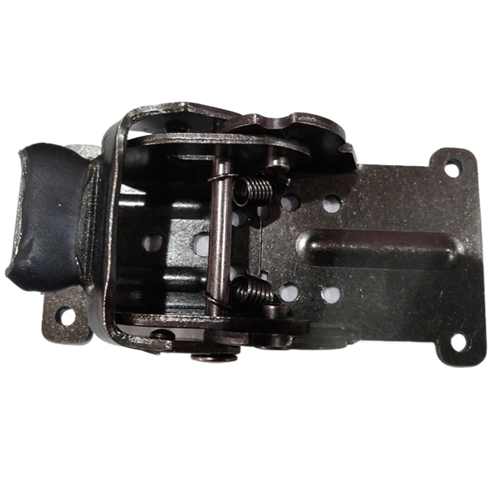 Padgcnor Black Folding Hinge 1Pc 0-90-180 Degree Self-Locking Folding Hinge Table Leg Furniture(Black)