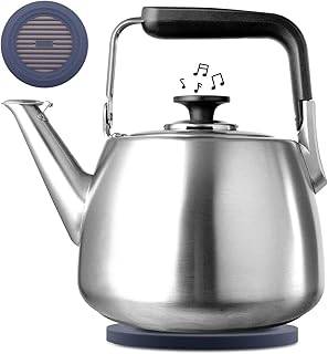 Tea Large Whistling Stovetop Tea Kettle