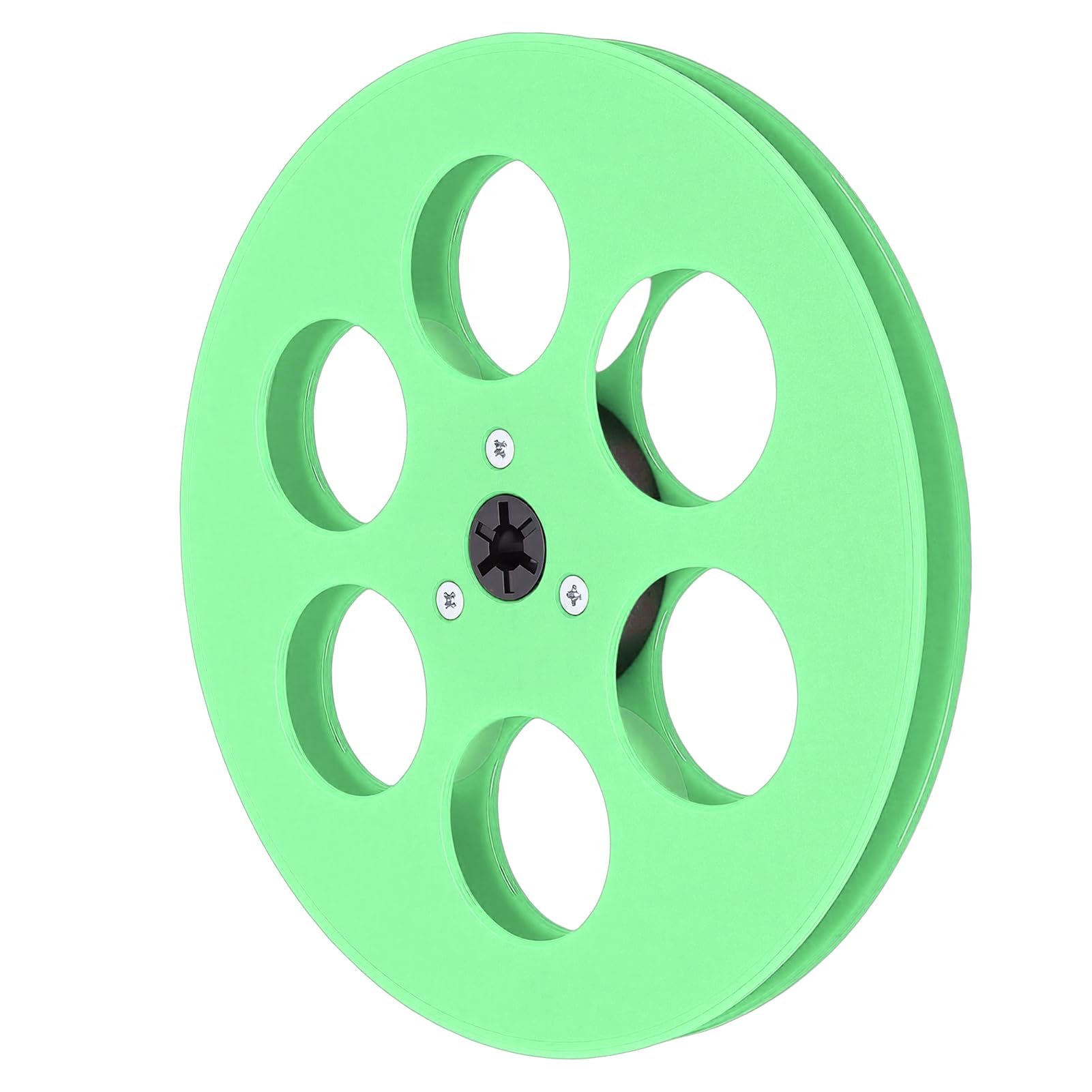 Generic 1/4 7 Zoll Robuste Leere Tonbandspule für Studer Take Up mit NAB-Nabenersatz, Premium-Tonbandspule für Aufnahmen, Passend für, ABS-Material (GREEN)