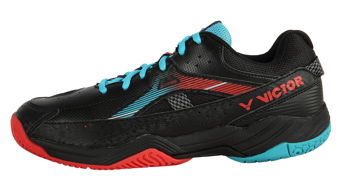Victor SH-A170 Badmintonschuh, Squashschuh Hallenschuh für jeden Bodenbelag, mehr Komfort und sicheren Halt/Unisex