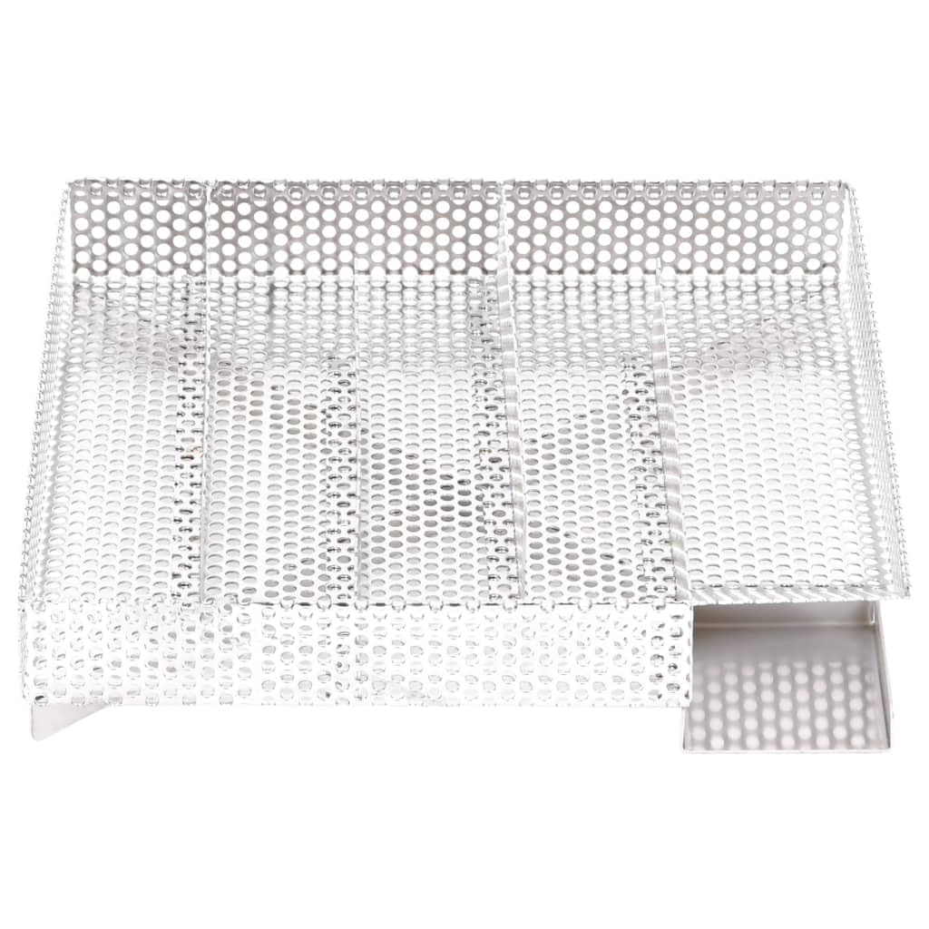 Generador de humo frío de 5 cámaras, de acero inoxidable 304, 21 cm, para ahumador, accesorios de barbacoa, barbacoa de gas, carbón vegetal, para ahumar carne, pescado, verduras, con