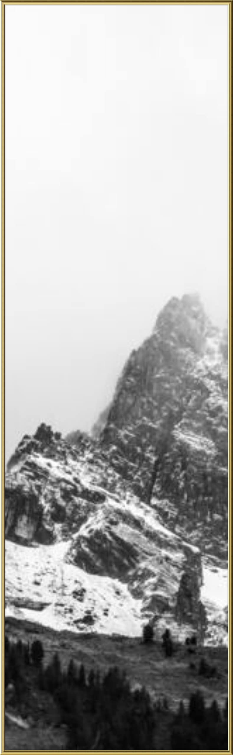 Frame It Easy 19 x 62 Gloss Gold Metal Frame (Hanover)