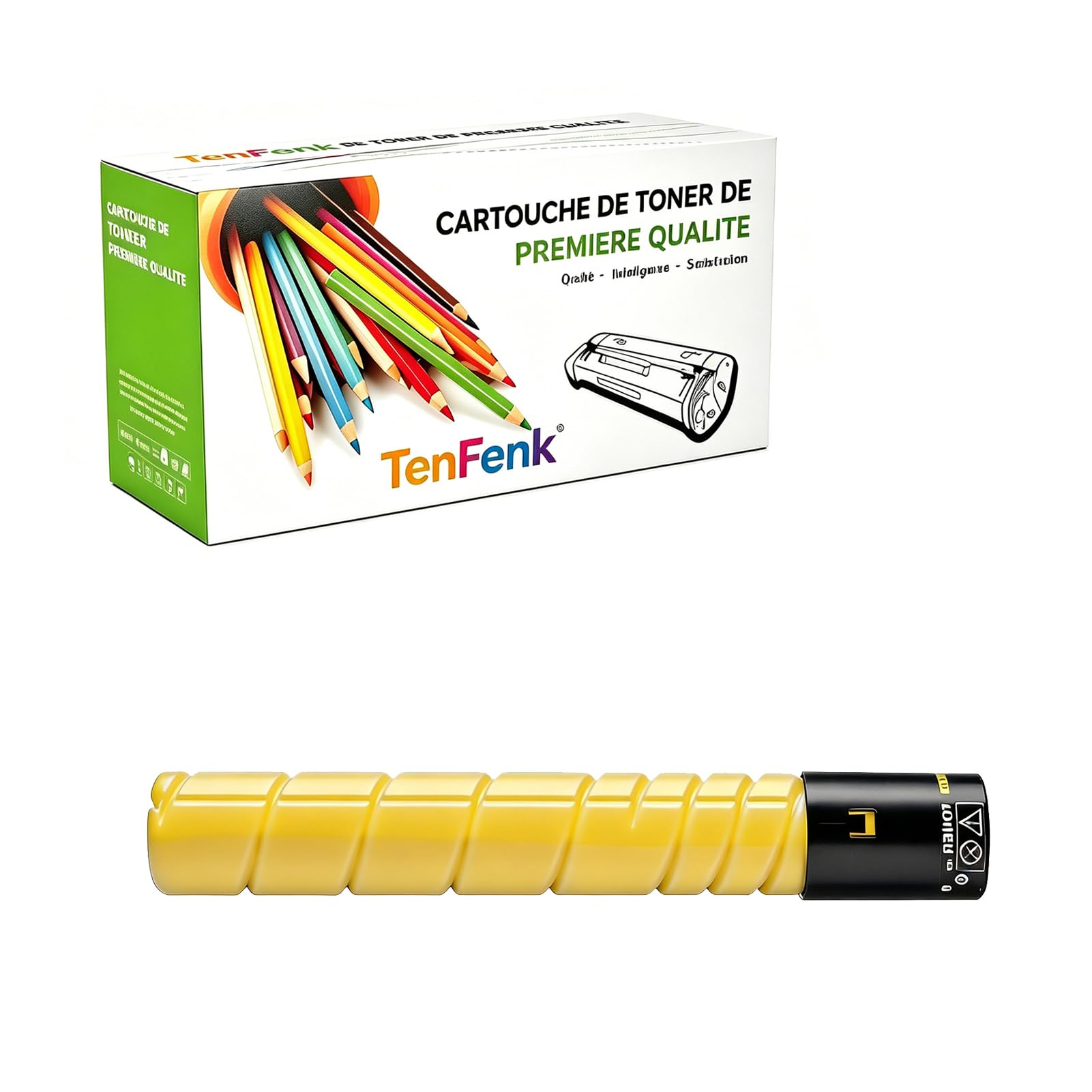 Kompatybilny zamiennik kasety z tonerem dla Konica Minolta TN514 TN-514 A9E8150 A9E8450 A9E8350 A9E8250 do użytku z Konica Minolta Bizhub C458 C558 C658 drukarką,Yellow