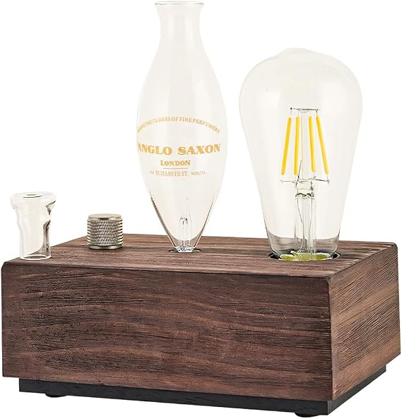 BAUSATZ Essential Oil Diffuser for Home Waterless Diffuser Infuser Aroma Diffuser Waterless Essential Oil Diffuser Oil Machine Solid Wood Aromatherapy Diffusers for Home, Spa, Hotel, Yoga and Office