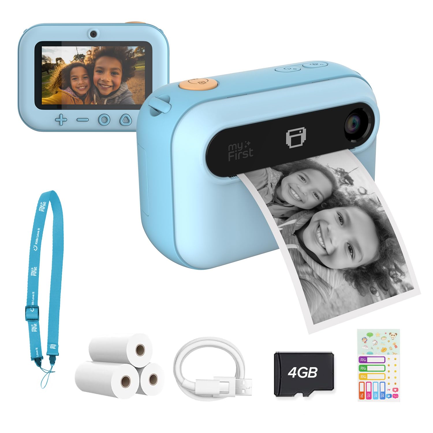 Kids Camera Instant Print myFirst Insta 20 Dual Lens Selfie