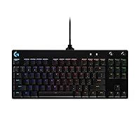 Logitech G PRO TKL Tastiera Gaming Meccanica, GX Blue Clicky Switch