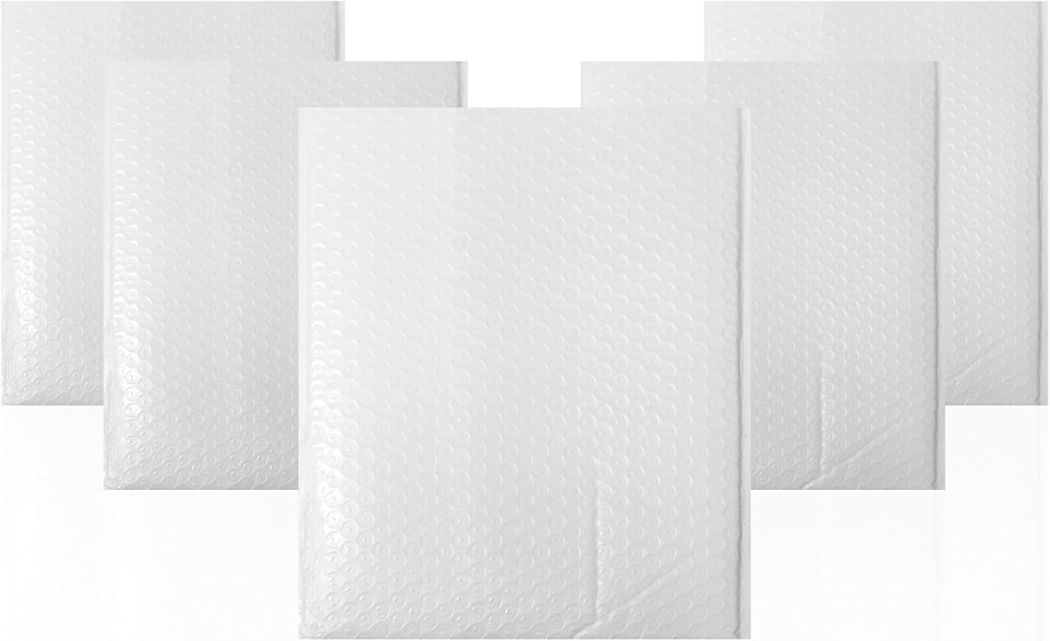 White Poly Bubble Mailers 6.5 x 9 Padded Envelopes 6 1/2 x
