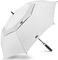 Vista 9 de ZOMAKE - Paraguas de golf a prueba de viento, extragrande, de gran tamaño, de doble dosel resistente para lluvia, juegos deportivos y carrito