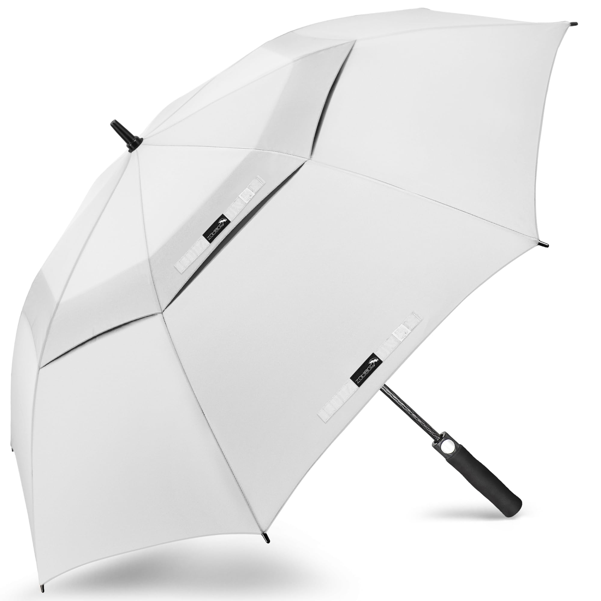 ZOMAKE Golf Umbrella Windproof and Rainproof Large (62 in-White) — image 1