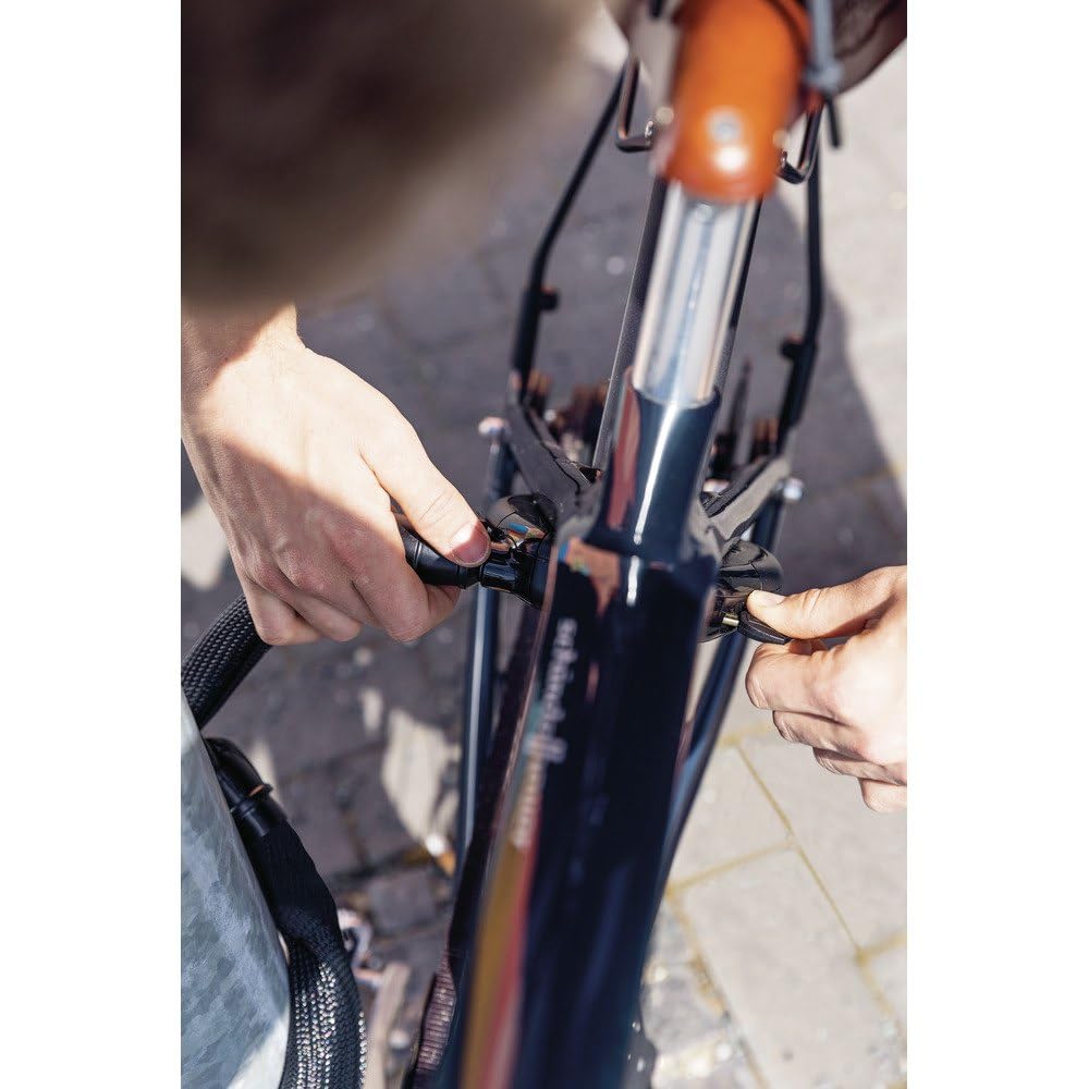ABUS Chaîne d'insertion pour antivol de cadre IvyTex Adaptor Chain 6KS avec sac