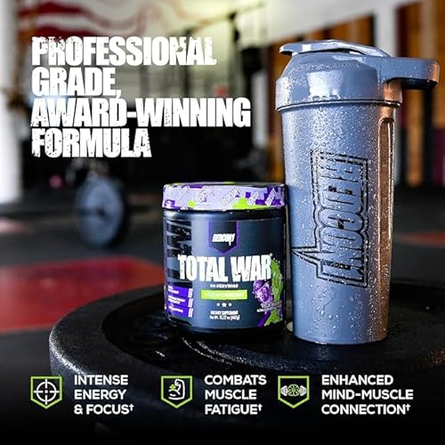 Redcon1 RC1-TWCS Total War Pre Workout Powder, Cali Splash - Fast Acting Caffeinated Preworkout For Men + Women thumb #2