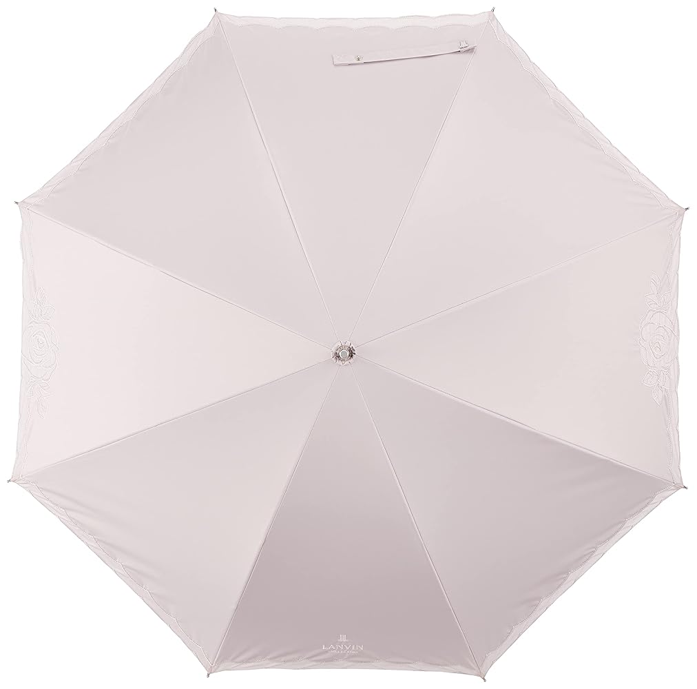 ★新品★ランバンコレクション　晴雨兼用日傘　１級遮光　軽量　フワクール　バラ ☆新品☆ランバンコレクション 晴雨兼用 日傘 楽折 1級遮光 遮熱 軽量