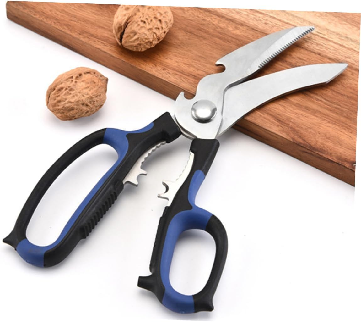 Unomor Pcs Kitchen Gadget for Bone Cutting Heavy Duty Stainless Steel Chicken Scissors Easy to Use for Meat Turkey Steak Seafood