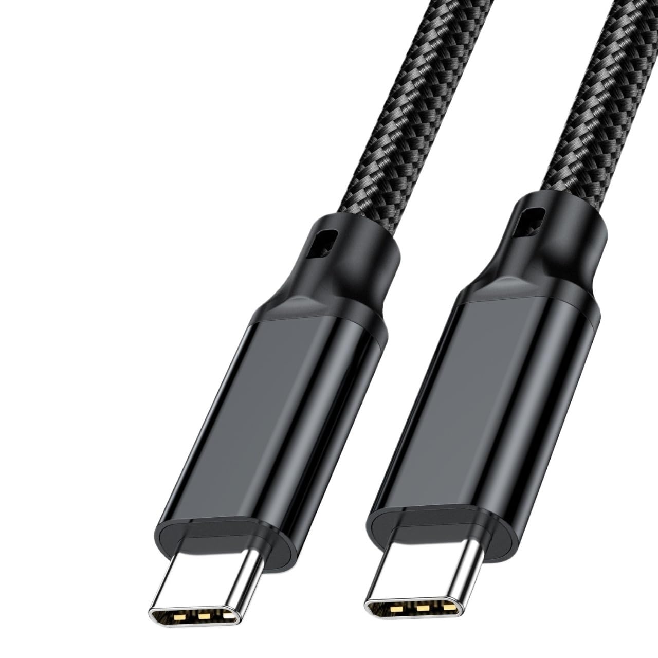 Cavo USB 3.2 Gen 2 5A 240W Tipo C 8K @ 60Hz Video HD 20Gbps USB-C Cavo di sincronizzazione dati (30 cm, nero)