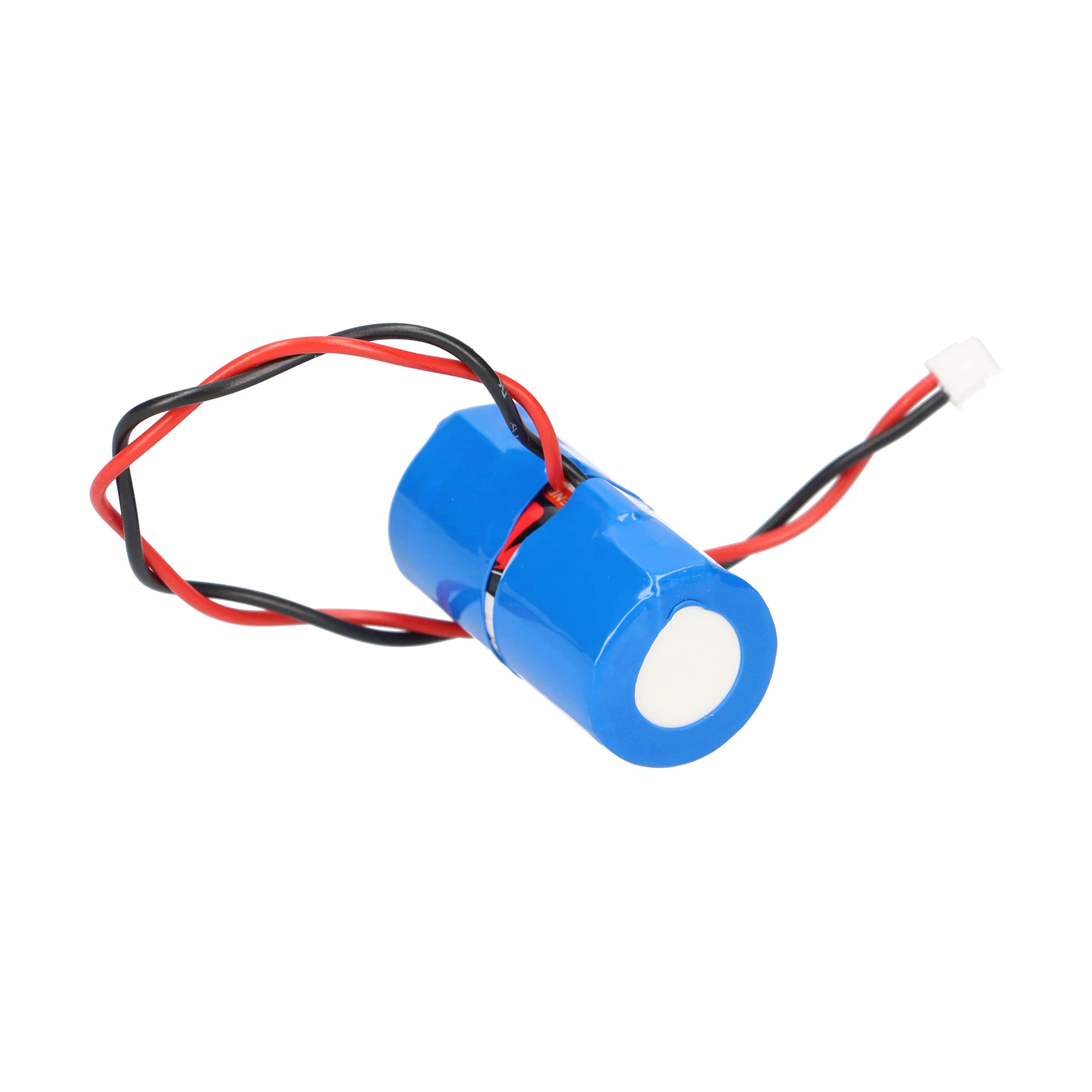 10 pilas de litio 2/3 A con cable y enchufe, compatibles con cilindro Dom ENiQ Guardian S, 3 V, 1,8 Ah, 33 x 17,2 mm, desechable