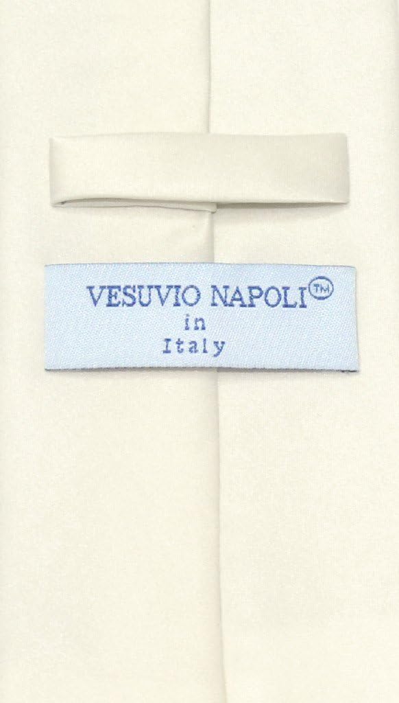 Vesuvio Napoli NeckTie Solid Color Men's Neck Tie Business Ties Formalwear Neackties