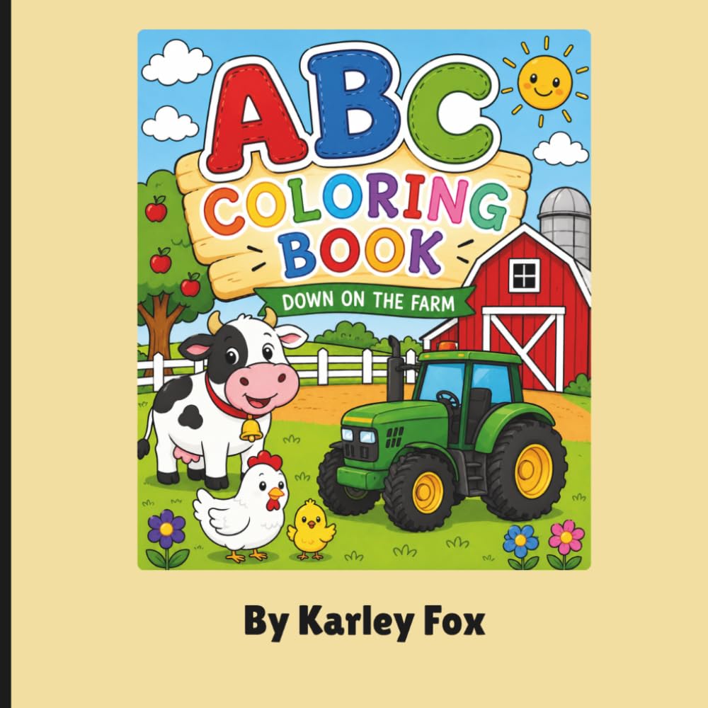 ABC Coloring Book: Down on the Farm