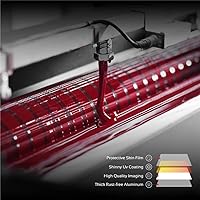 Vista 5 de Letreros de barra al aire libre con texto en inglés "Beware of Attack", letreros divertidos para caza, regalos de cerveza de metal