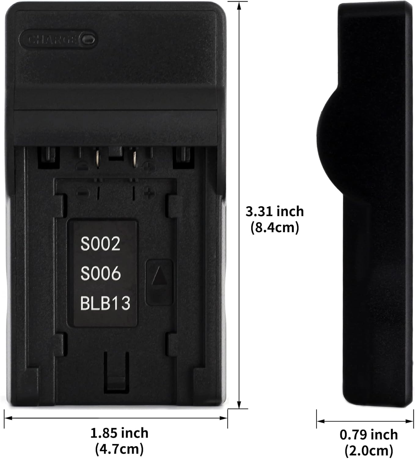 Norifon USB Charger dimensions