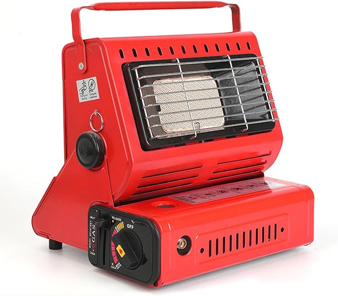 Tragbare Gasheizung für den Außenbereich, Camping, 1,3 kW, Butan-Gasheizung, leicht, mit ...