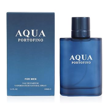 Aqua Portofino Spray Perfume - Eau De Parfum for Men - 100ml / 3.4 fl.oz