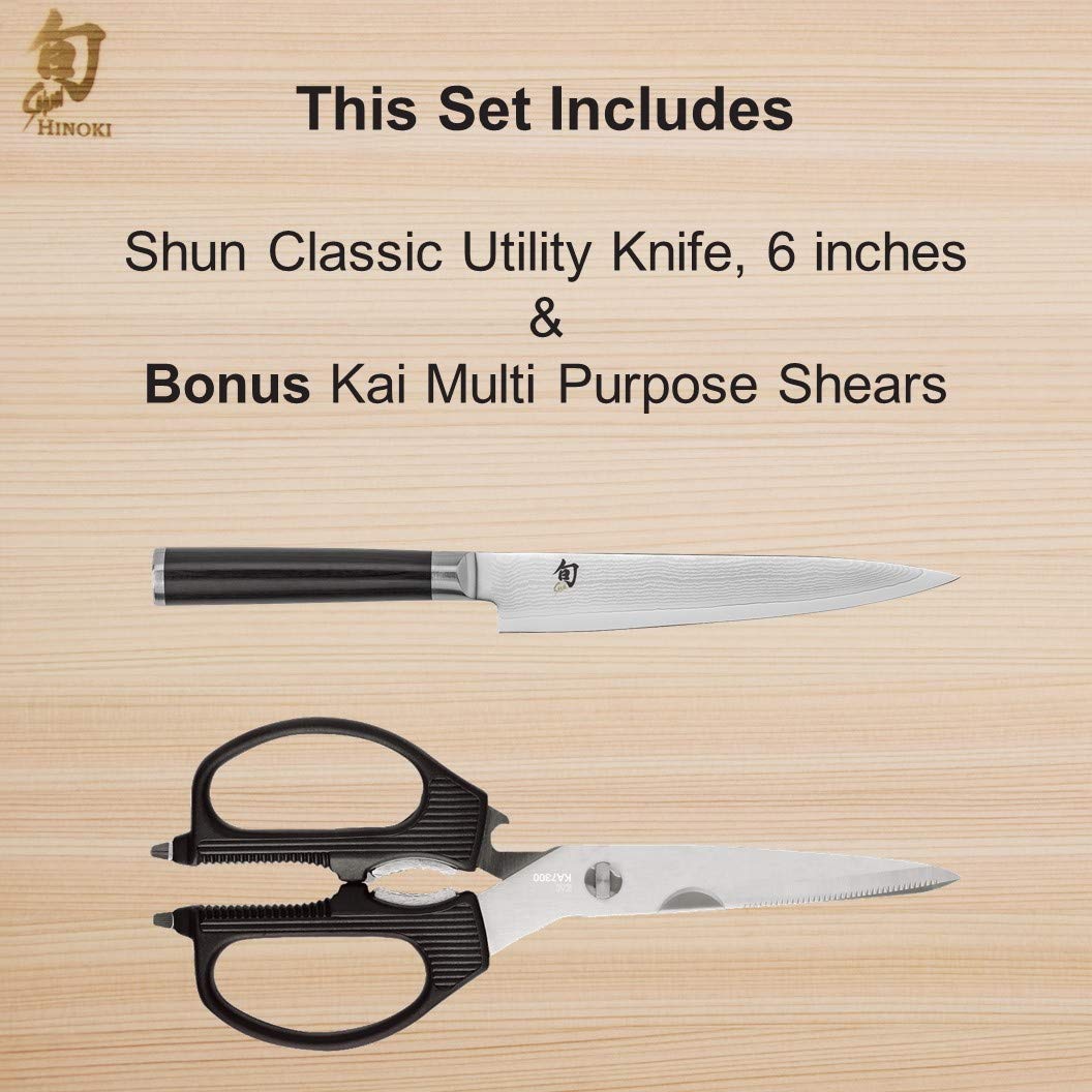 旬 Landscapes SYUN-006 旬 Landscapes SYUN-006 Shun Dual Core Utility Knife - 6
