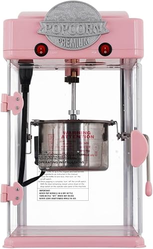 Miniatura 9 de Máquina de palomitas Trygoal, máquina de palomitas de 16 Oz para 80 tazas por tanda, máquina de palomitas estilo barra con 1 cuchara, 1 cuchara de