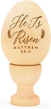 He is Risen Easter Decor, Resurrection Eggs for Religious Easter Decorations, Christian Basket Stuffers, Resurrection Decorations, Jesus easters, Christian Decor for Home