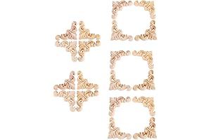 MUXSAM Wood Embellishments For Crafts: Home Is Where The Art Is