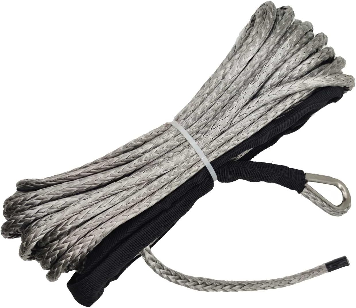 RNIIOPX Synthetic Winch Rope 1/4 Inch x 50 ft 7700LBs Winch