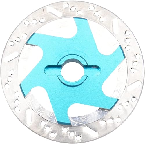 Miniatura 28 de ShareGoo - Paquete de 4 neumáticos de metal de 0.472 pulgadas para llanta hexagonal, disco de freno compatible con Traxxas Tamiya HSP HPI Redcat