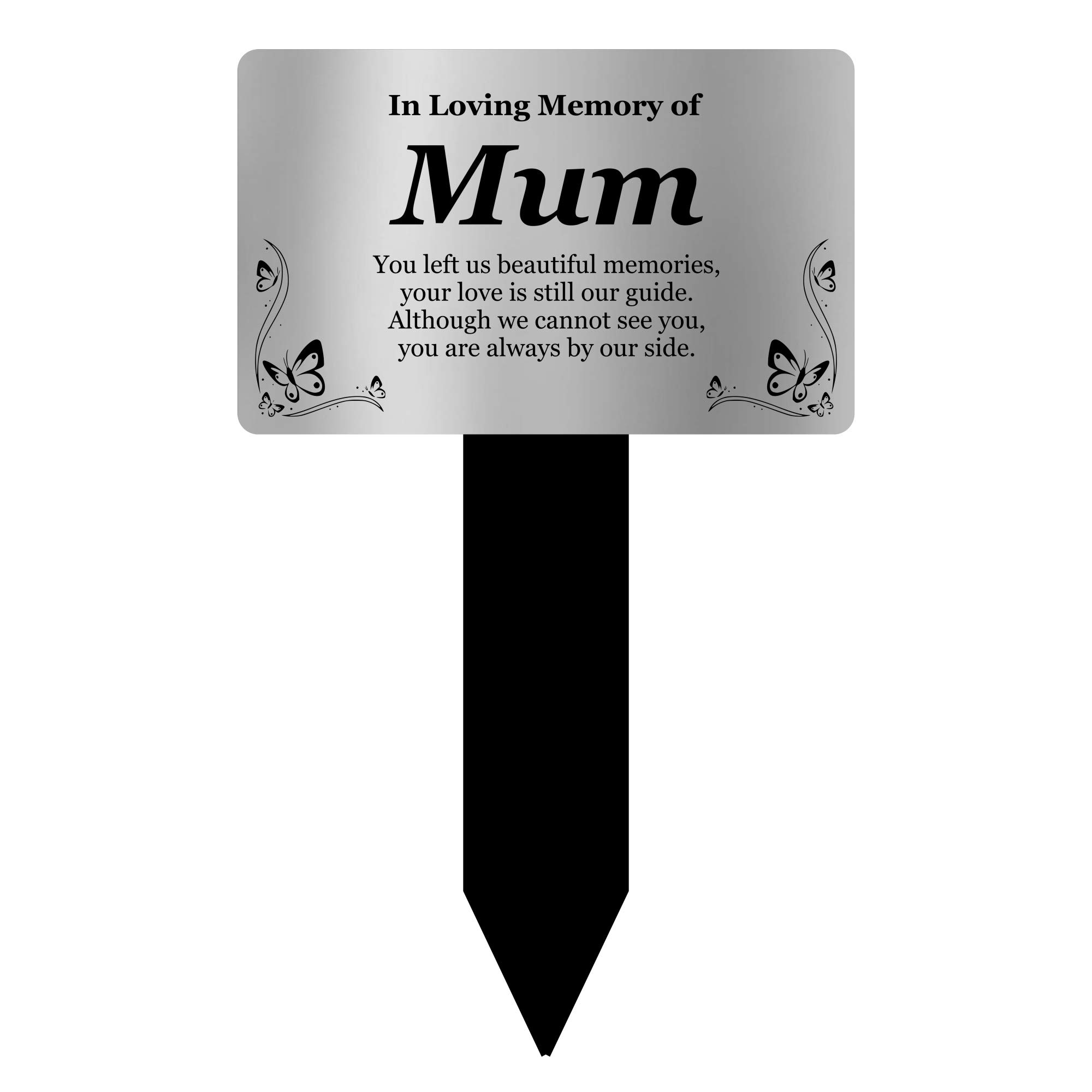 Buy Mum Bereavement and Memorial Gifts. Display As Grave Ornament In Memory Of Mum. Silver Buy Mum Bereavement and Memorial Gifts. Display As Grave Ornament In Memory Of Mum. Silver