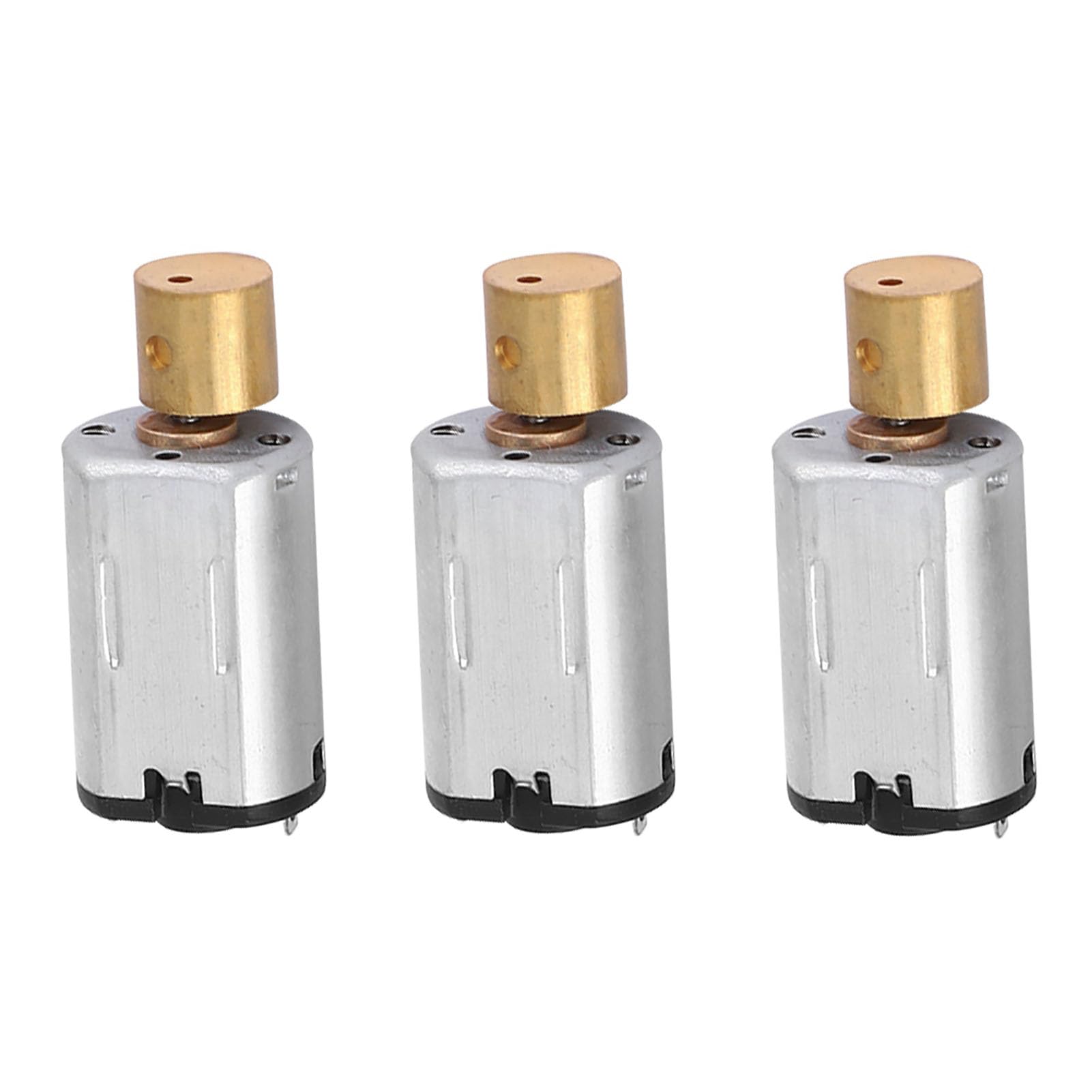 Motore A Vibrazione Eccentrico in Ottone 3 Pezzi 1.5/3/6V Cc per Strumento di Bellezza 1000 Giri/Min, Motore Vibrante Elettrico