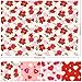 LOADSFUN Valentine's Day Tissue Paper Sheet, 4 Designs Gift Wrapping Paper for Wedding, Birthday, Anniversary- 8 Sheets, 27.5 x 19.7 Inch (Rose)