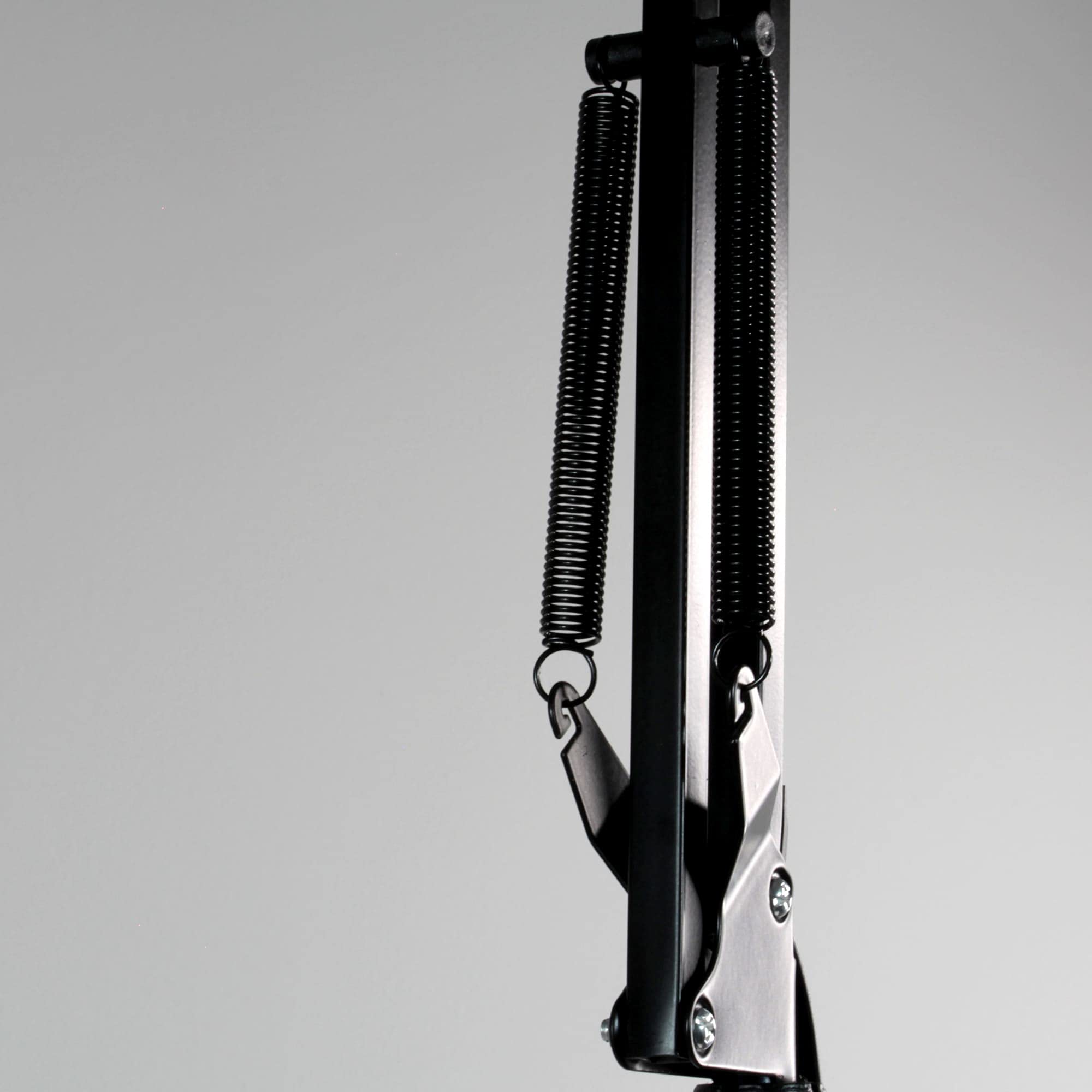 wonderlamp - Lámpara de pie articulada Avati, Lámpara Pie Negro, Altura regulable, Cuerpo y cabezal articulable, Bombilla 1xE27