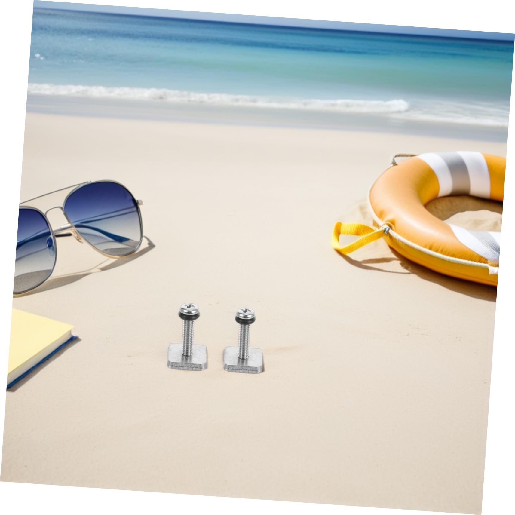SUPVOX 6 Pezzi Viti per Pinne da Surf Viti di Ricambio Resistenti per Paddle Board Testa Croce